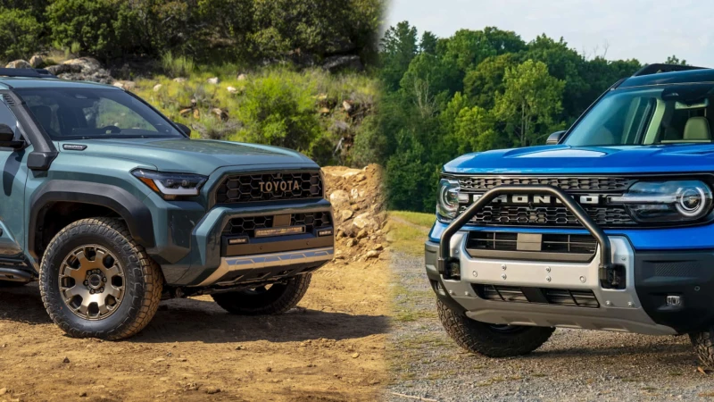 Toyota 4Runner 2025 vs Ford Bronco 2025