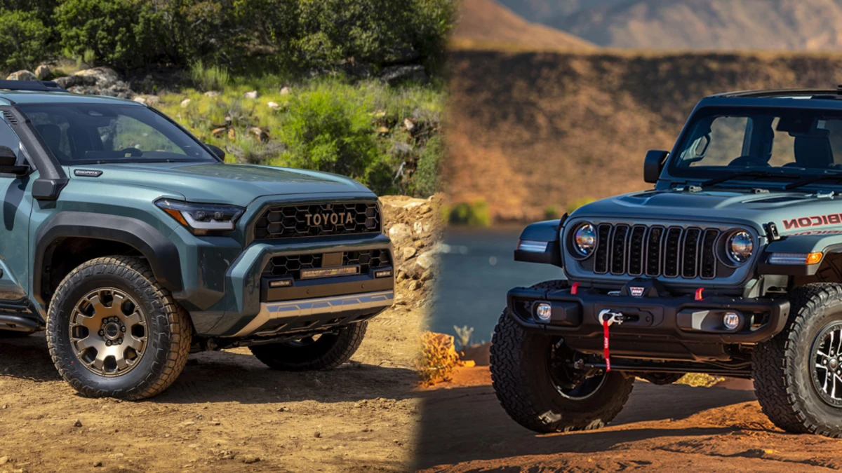 Toyota 4Runner 2025 против Jeep Wrangler 2025: Битва внедорожных легенд