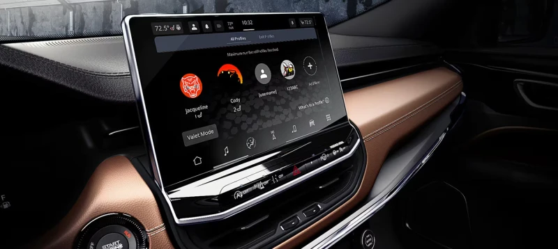 interior Jeep Compass 2025