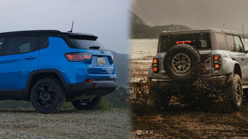Jeep Compass 2025 vs Ford Bronco 2025