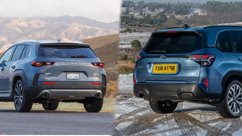 Mazda CX-50 2025 vs Subaru Forester 2025