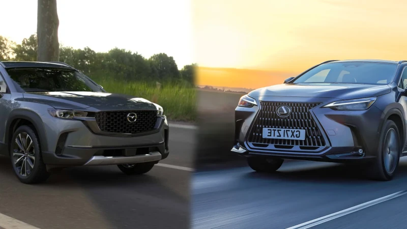 Mazda CX-50 2025 vs Lexus NX 2025