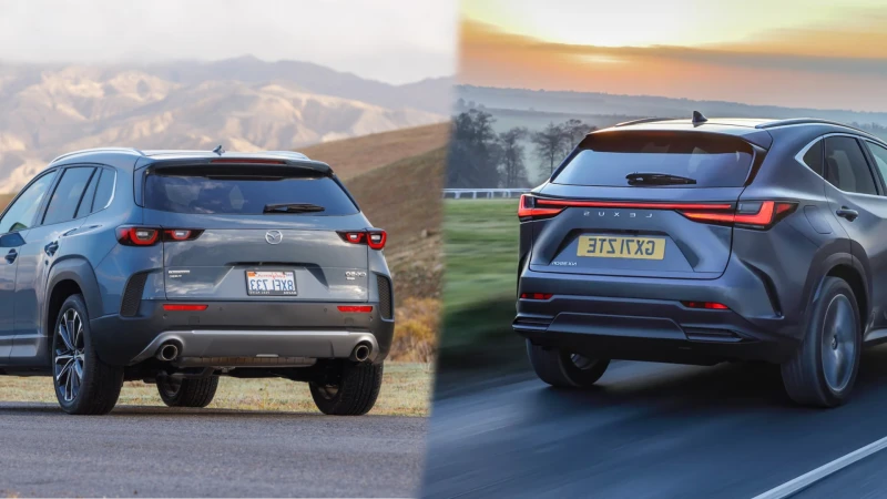 Mazda CX-50 2025 vs Lexus NX 2025