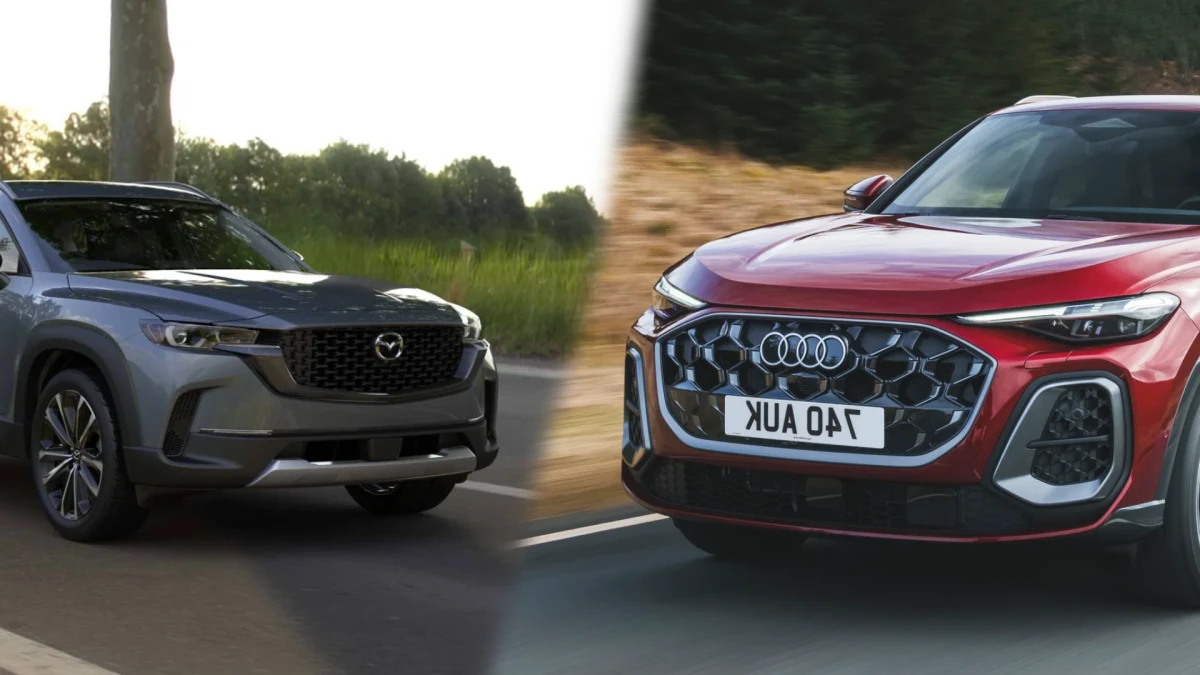 Mazda CX-50 2025 против Audi Q5 2025: Какой компактный SUV выбрать?