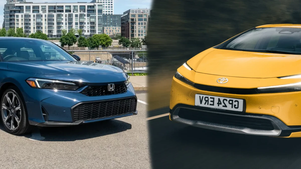 Honda Civic Hybrid 2025 проти Toyota Prius 2025: Який гібрид обрати в Україні?