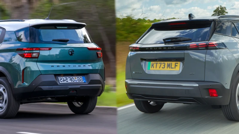 Opel Frontera 2025 vs Peugeot 2008 2025