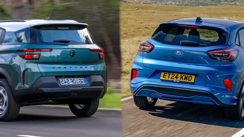 Opel Frontera 2025 vs Ford Puma 2025