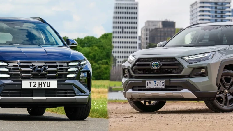 Hyundai Tucson 2025 vs Toyota RAV4 2025