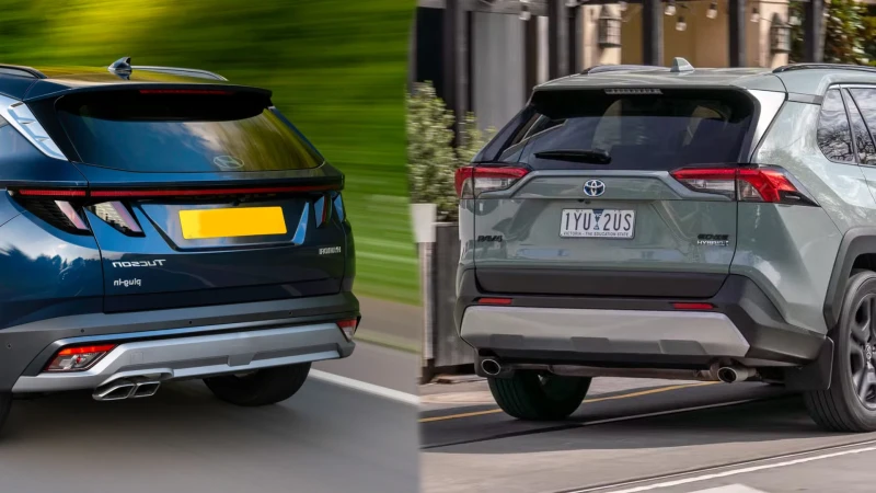 Hyundai Tucson 2025 vs Toyota RAV4 2025