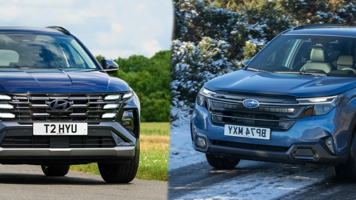 Hyundai Tucson 2025 проти Subaru Forester 2025: Який кросовер покорить українські дороги?
