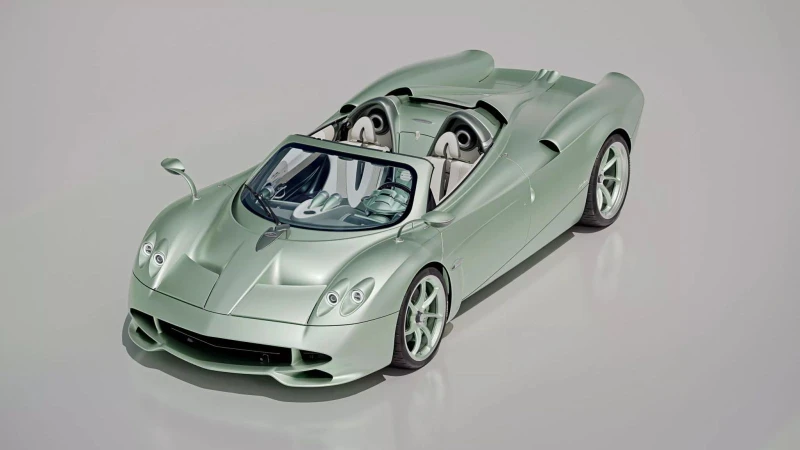 Відкритий шедевр від Pagani: Codalunga Speedster